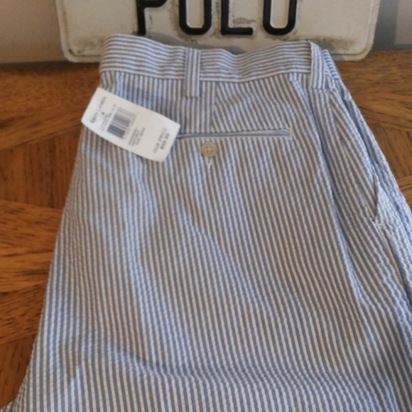 polo seersucker pants